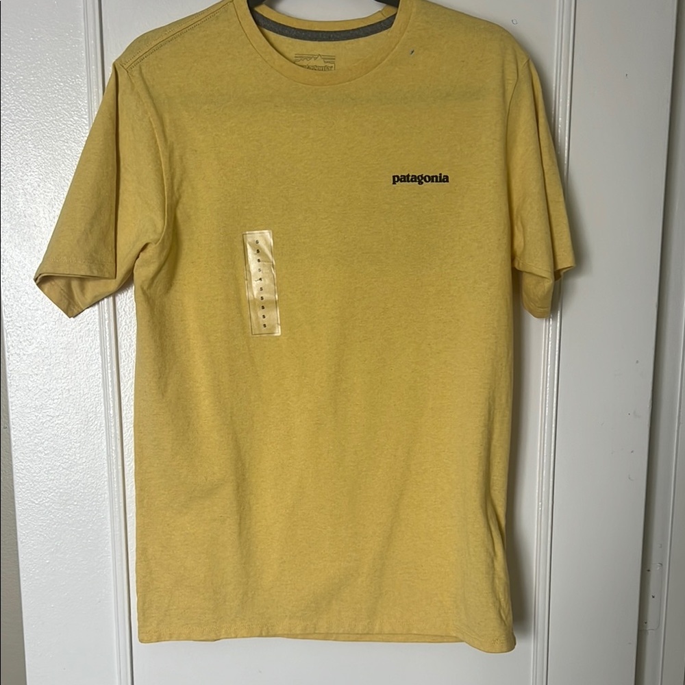 Patagonia Yellow Short Sleeve Tee